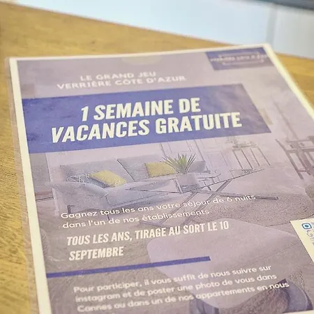 L'agnes - 600m Plage - Verriere Cote D'azur Apartment *